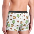 thumbnail image 3 of Uemuo Tree Squirrel Pattern Men's Boxer Briefs,Trunk Anti-Chafing,Comfortable, Durable, and Stylish Underwear-Small, 3 of 9