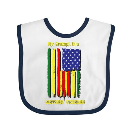 

Inktastic My Gramps is a Vietnam Veteran Gift Baby Boy or Baby Girl Bib