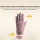 thumbnail image 5 of Qarigey Guantes de invierno para mantener el calor, hermosa cubierta de mano para niña, pantalla táctil, guante de ciclismo para mujer, accesorio de guantes y mitones Tipo 2 Qarigey AP013150-02, 5 of 6