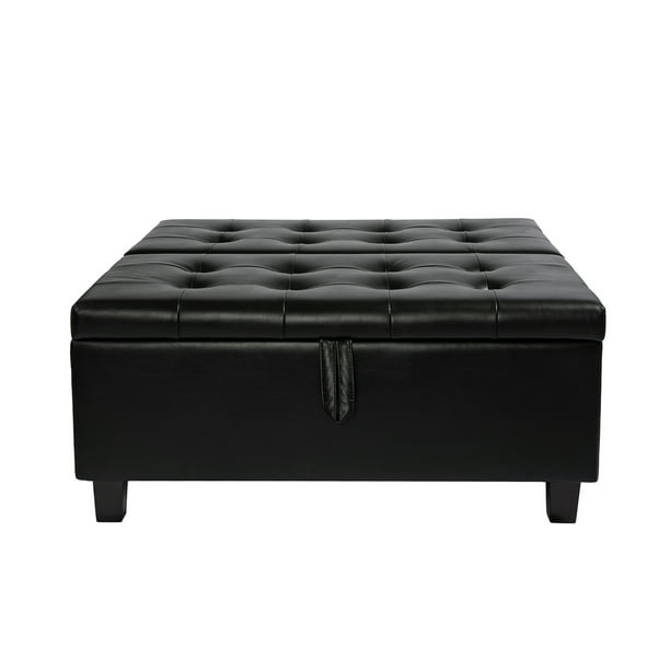 Lift-Up Ottoman Seat with Hidden Storage 