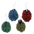 thumbnail image 1 of Shisuyan Bath Flower Light Brown 4Pcs 10.6x4.3in, 1 of 8