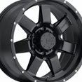thumbnail image 2 of Mamba 586B M14 17x9 5x127 -12et Matte Black Wheel, 2 of 3