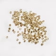 thumbnail image 4 of 300 cuentas sueltas espaciadoras de metal dorado para hacer pulseras y collares. oro oscuro, 4 of 9