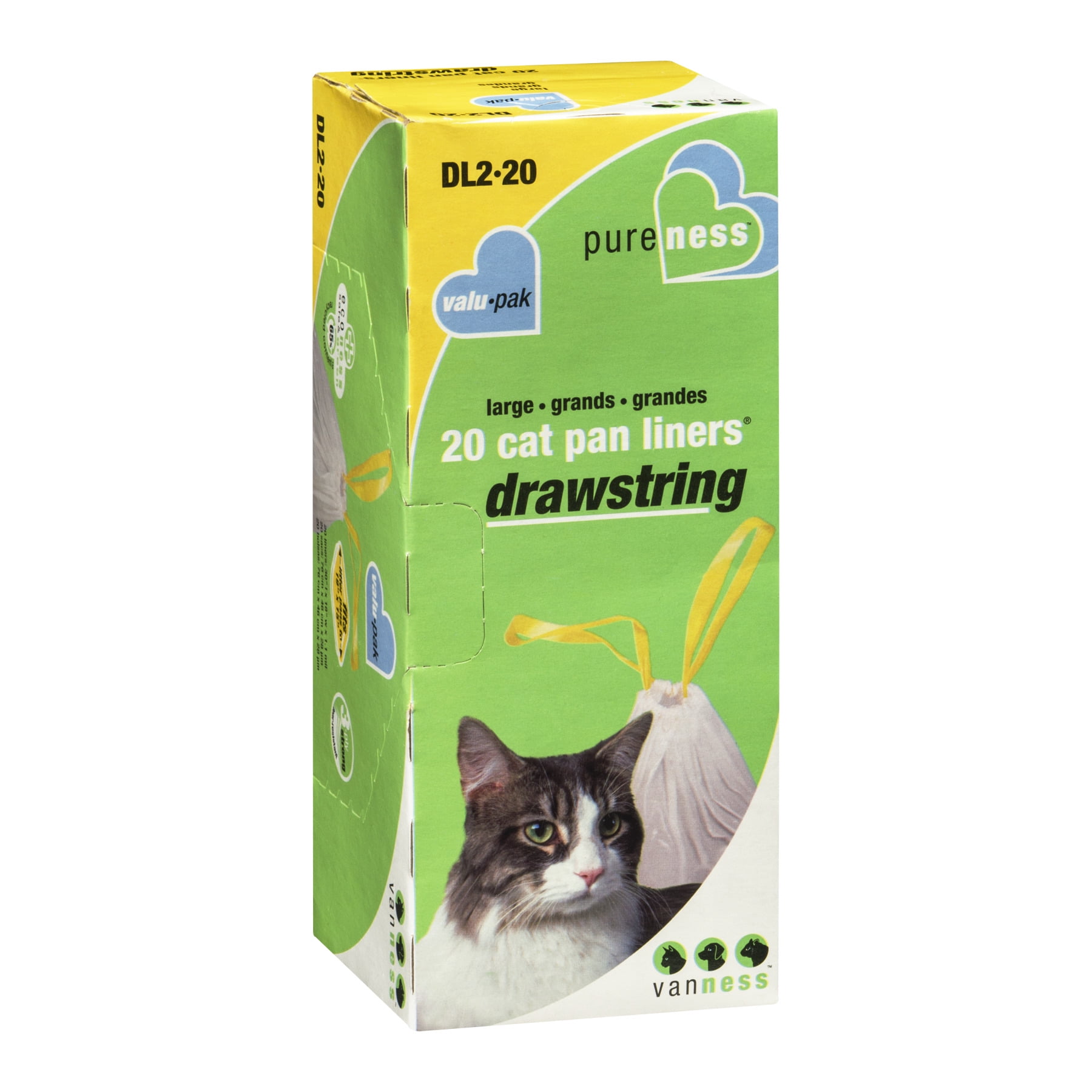 Van Ness Drawstring Cat Litter Pan Liners Large 