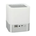 thumbnail image 4 of Altavoz Bluetooth con luz nocturna, Woofer portátil inalámbrico, Control táctil, Altavoz Bluetooth con luz LED, interfaz USB, 4 of 12