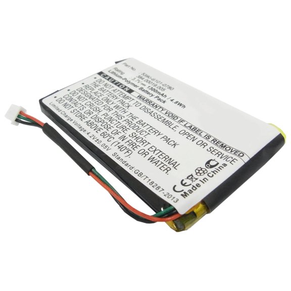 Batteries N Accessories BNA-WB-P4210 GPS Battery - Li-Pol, 3.7V, 1300 mAh, Ultra High Capacity Battery - Replacement for Magellan 0829FL22538 Battery