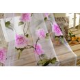 thumbnail image 3 of Gasa De Tulle Floral Panel W / Ojales Para Ventana Habitación Gloria Floral Cortina, 3 of 7