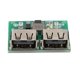 thumbnail image 1 of HW-681 DC-DC Módulo de potencia reductor Dual USB 5V 3A Tablero de carga para automóvil Buck Ehuebsd Para estrenar, 1 of 8