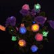 thumbnail image 4 of Forma de Flor de Rosa Guirnalda de Luces 2.2M Festival Decoración de Fiesta Poste de Luz Irfora Cadena de lámpara, 4 of 7