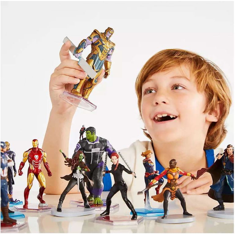 Disney Marvel's Avengers Mega Play Male Action Figure Sets Black