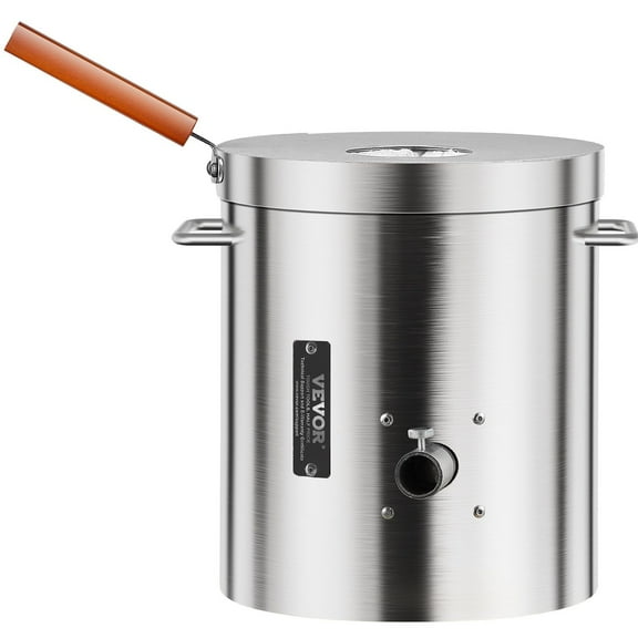 STAWAY Propane Melting Furnace Kit - 8KG Stainless Steel Smelting Furnace with Crucible Tongs, High Efficiency, Heats Up to 2500°F for Workshops and Outdoor Use