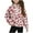 Red, variant on FAWUUDO Girls Valentines Themed Pullover Sweatshirt Half Zip Stand Collar Thumb Hole Cuffs Long Sleeve Big Kids Casual Wear Red 9-10 Years