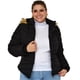 thumbnail image 4 of Chamarra capitonada tallas extras Roman Fashion, 5178 (Negro) negro 42 BOMBASTIKA Chamarra extra 5178, 4 of 8