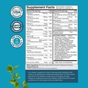 Natures Craft Neuro Health Nootropic Brain Supplement for Memory and Focus Enhancement, 90 Capsules