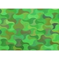 thumbnail image 1 of Ahgly Company Machine Washable Indoor Rectangle Transitional Dark Lime Green Area Rugs, 3' x 5', 1 of 7