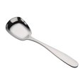 thumbnail image 1 of 1 Pc Steel Square Thickened Dinner Head Plain Spoon Flat Soup Spoon R2V4, 1 of 6