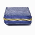 thumbnail image 4 of Faux Leather Card Organizer Men's Faux Leather Card Holder Wallet with Zipper Closure Compact Convenient Card Organizer with 12 Slots Multi-color, 4 of 8