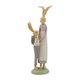 thumbnail image 1 of Estatua familiar de conejo de Pascua de resina, adorno de estante, accesorio de paisajismo para el alféizar de la ventana Mamá e hijo, 1 of 9