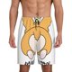 thumbnail image 1 of Balery Prince Corgi Dog Pantalones cortos de pijama de punto de algodón para hombre con cinturilla y bolsillos-Medium, 1 of 6
