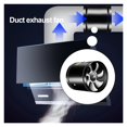 thumbnail image 3 of 4/6/8 Inch Powerful Silent Exhaust Fan Toilet Ventilator Bathroom Air Extractor Kitchen Smoke Extractor Exhaust Vent Blower ,Easy Installation, 3 of 7
