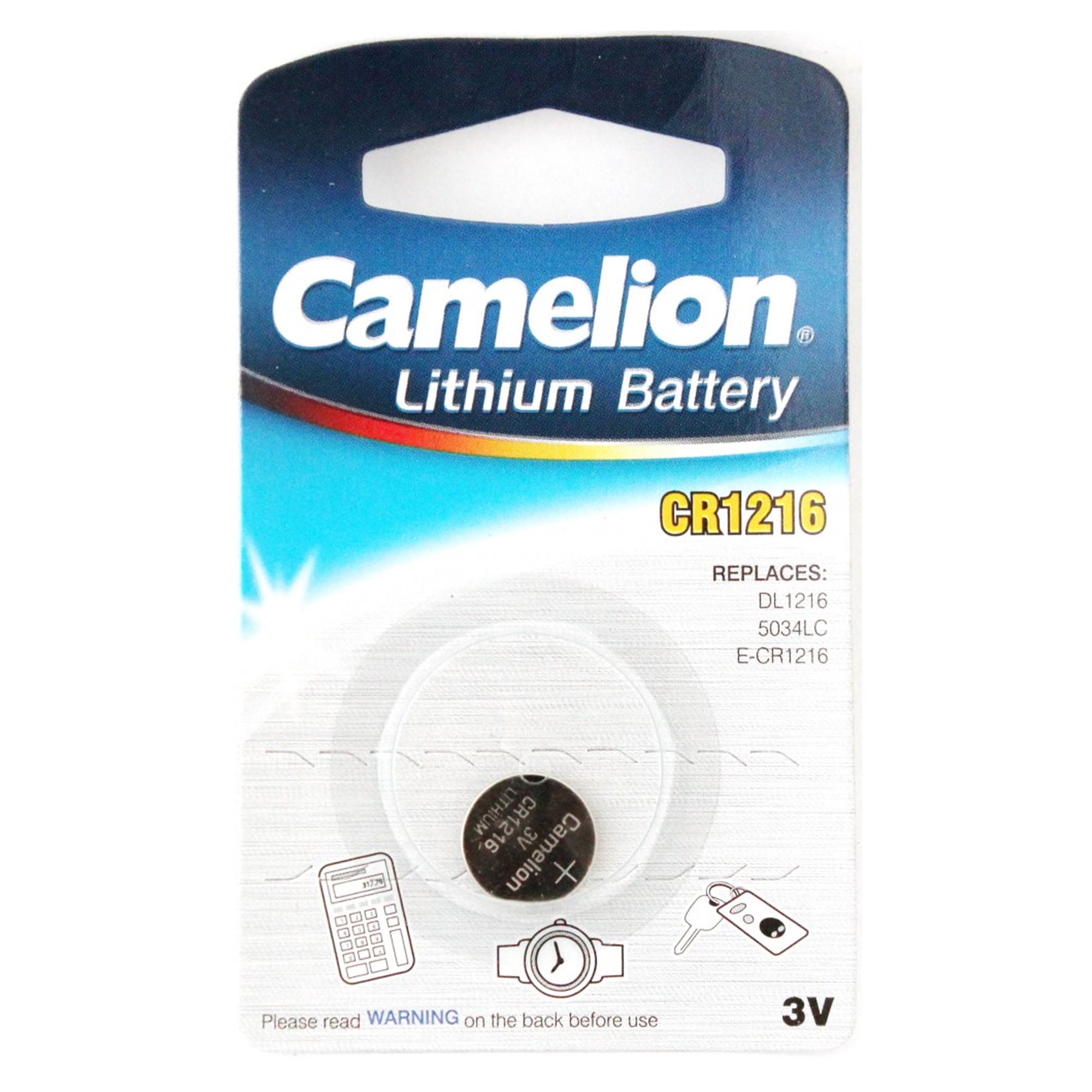 CR1216 3 Volt Lithium Coin Cell Battery (On a Card) Walmart Canada