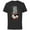 Black, variant on Tim Burton’s Nightmare Before Christmas Lock Shock Barrel - Short Sleeve Cotton T-Shirt for Adults - Customized-Black