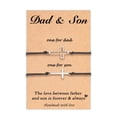 thumbnail image 5 of Top-kevin Cross Matching Bracelets Gifts for Mothers Day Fathers Day Christmas Birthday for Your Love Gift, 5 of 18