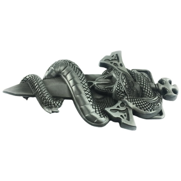 TABLZONE Zinc Alloy Belt Fastener Cross Shape 1 Piece Back to School Accessory