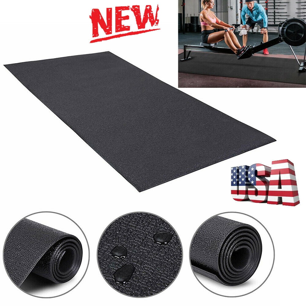 Jump Rope Mat Multifunctional Treadmill Pad Gym Mat Use On Hardwood Floors And Carpet Protection Wear-resistant Cushion Exercise Equipment Mat