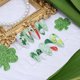 thumbnail image 3 of Press on Nails NEWSPIED Día de San Patricio con strass x24, 3 of 7