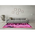 thumbnail image 3 of Ahgly Company Indoor Square Persian Pink Traditional Area Rugs, 4' Square, 3 of 4
