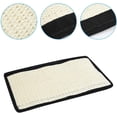 thumbnail image 6 of Waxgamo 2-Pack Cat Scratching Mat, Natural Sisal Cat Scratch Pad, 11.8"x15.8" Furniture Protector for Sofa & Carpet, Reversible Cat Scratcher Mat with Velcro and Twist Nails, 6 of 9