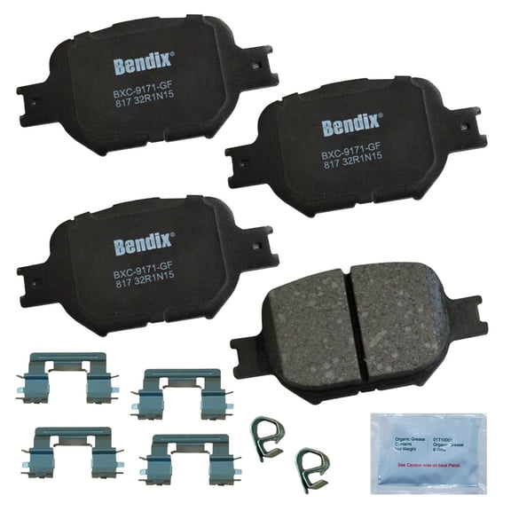 Bendix Brakes Disc Brake Pad Set Fits select: 2005-2010 TOYOTA SCION TC, 2000-2005 TOYOTA CELICA