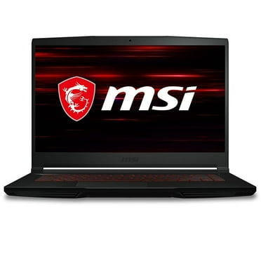 MSI GF65 Gaming Laptop: 15.6" 144Hz FHD 1080p, Intel Core i5-10500H, NVIDIA GeForce RTX 3050, 8GB, 256GB NVMe SSD, Red Keyboard, Win 10, Black (10UC-440)