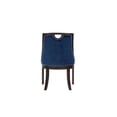 thumbnail image 5 of Chic Home June Neo Traditonal Velvet Nailhead Dining Chair, 5 of 7