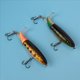 thumbnail image 1 of 12 Unids con Caja 100Mm 13G Flotador Popper SeñUelo de Pesca Artificial Cebo Duro Wobbler Rotating Tail Fishing Tackle, 1 of 5