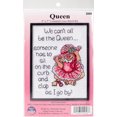 thumbnail image 1 of The Queen Counted Cross Stitch Kit-5"X7" 14 Count, 1 of 1