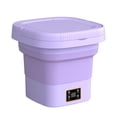 thumbnail image 2 of Lavadora portátil BLESIY 9L compacta Fácil de llevar para RV Lavandería Dormitorio Ropa de violeta, 2 of 8