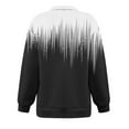 thumbnail image 4 of Dyegold Womens Oversized Half Zip Pullover Long Sleeve Sweatshirt Quarter Zip Trendy Hoodie Ouffits Teen Girls Fall Clothes, 4 of 6