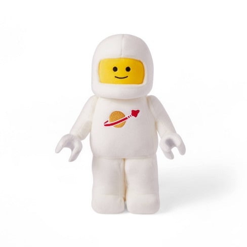 Muñeca de peluche con diseño de astronauta blanca, 30 cm, en algodón y felpa