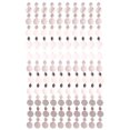 thumbnail image 1 of KAKOWELY Rideau à Sequins 10 Pcs Rideau de Mariage Décoratif Suspendu 39.37"X1.97"X0.04 Pouces, 1 of 5