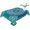 Blue Teal White, variant on Teal Blue Boho Table Cloth Waterproof Tablecloths, Retro White Rustic Flower Ethnic Pattern Tablecloth Dining Table Cover for Kitchen Party Tabletop Outdoor, Rectangle Tablecloth 60x102 Inch