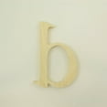 thumbnail image 2 of Package of 1, 12 Inch X 1/2" Thickness Baltic Birch Wood Letter b in The Times New Roman Font, Thick, Lower Case for Art & Craft Project, Made in USA, 2 of 4