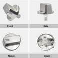 thumbnail image 2 of 5x LG Gas Range Replacement Knobs Quality ABS Material with Corrosion & Heat Resistance for Safe, Reliable Cooking, 2 of 8