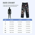 thumbnail image 4 of Hirioo Vintage American Deer for Men's PJ Pajama Pants Sleep Pants Men's Home Trousers with Pockets,S-3XL-Small, 4 of 6