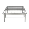 thumbnail image 3 of Linon Lowell Twin Folding Platform Mattress Base in Grey Powder Coated Steel, 3 of 13