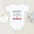 thumbnail image 2 of Baby Onesie for Grandma Birthday Unique Baby Gift to Grandma Happy Birthday Grandma Baby Onesie Cute Grandma Birthday Baby Onesie Cute Baby Clothes, 2 of 5