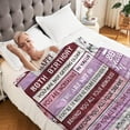 thumbnail image 4 of LHSHID 80th Birthday Gifts for Women Happy 80th Birthday Gift Ideas Decorations Happy 80th Birthday Blanket Soft Birthday Blanket for Women 40"x50", 4 of 7
