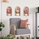 thumbnail image 5 of Pegatina de calcomanía de pared de flores para dormitorio, sala de estar, guardería, sala de juegos para niños | Decoración autoadhesiva extraíble para pelar y pegar | Embellecimiento del fondo de, 5 of 6