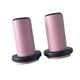 thumbnail image 2 of 2 soportes para discos de pesas que ahorran espacio, ideales para fitness en casa. Rosa, 2 of 8